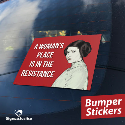 Princess Leia Bumper Stickers