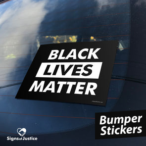 Black Lives Matter Bumper Stickers