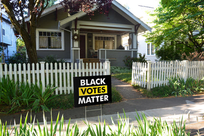 Black Votes Matter Yard Sign