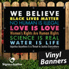 We Believe Vinyl Banner