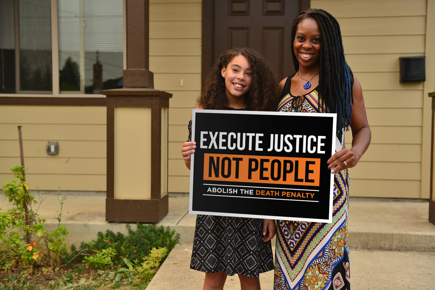 Execute Justice Yard Sign