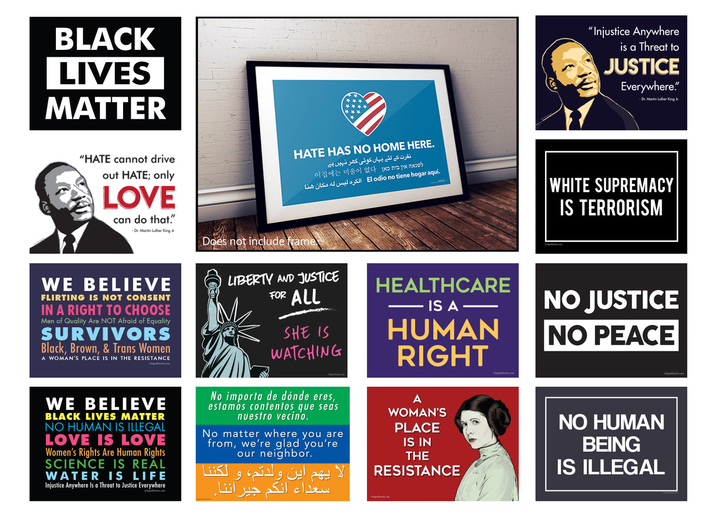 Protest Signs or Posters – Bulk Order