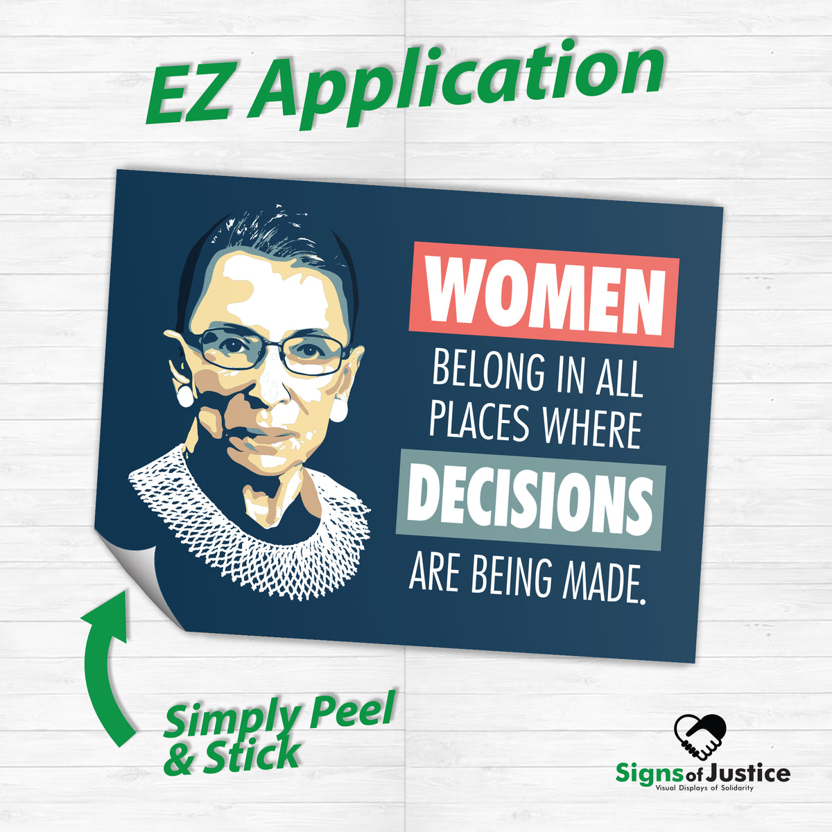 "Notorious RBG" Bumper Stickers