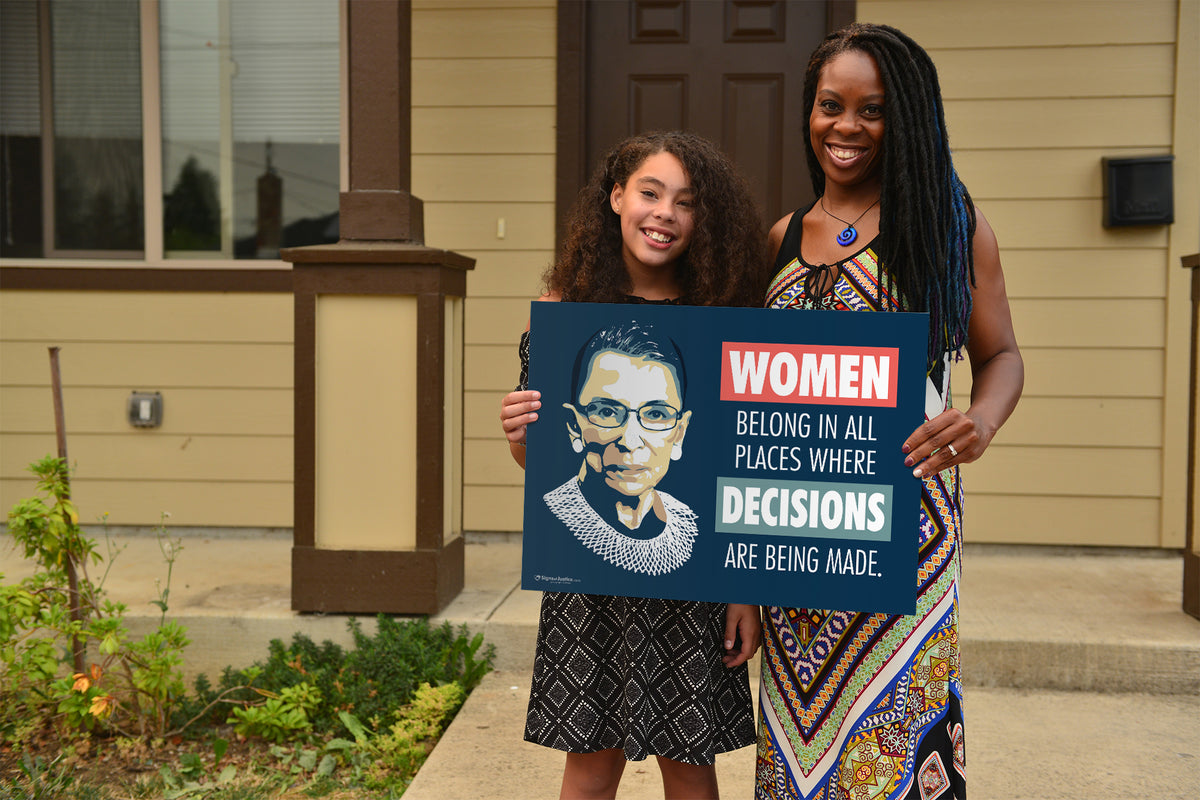 "Notorious RBG" Yard Sign