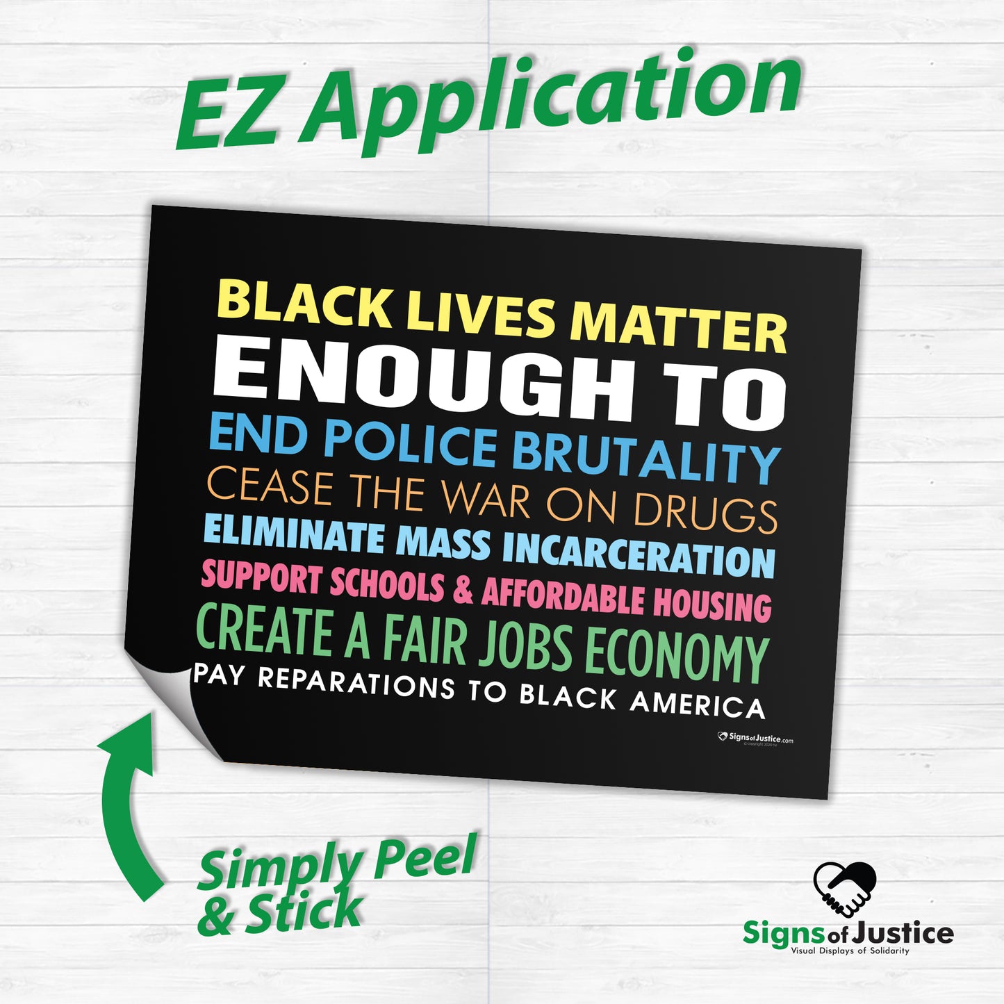 Black Lives Matter Enough To Bumper Stickers