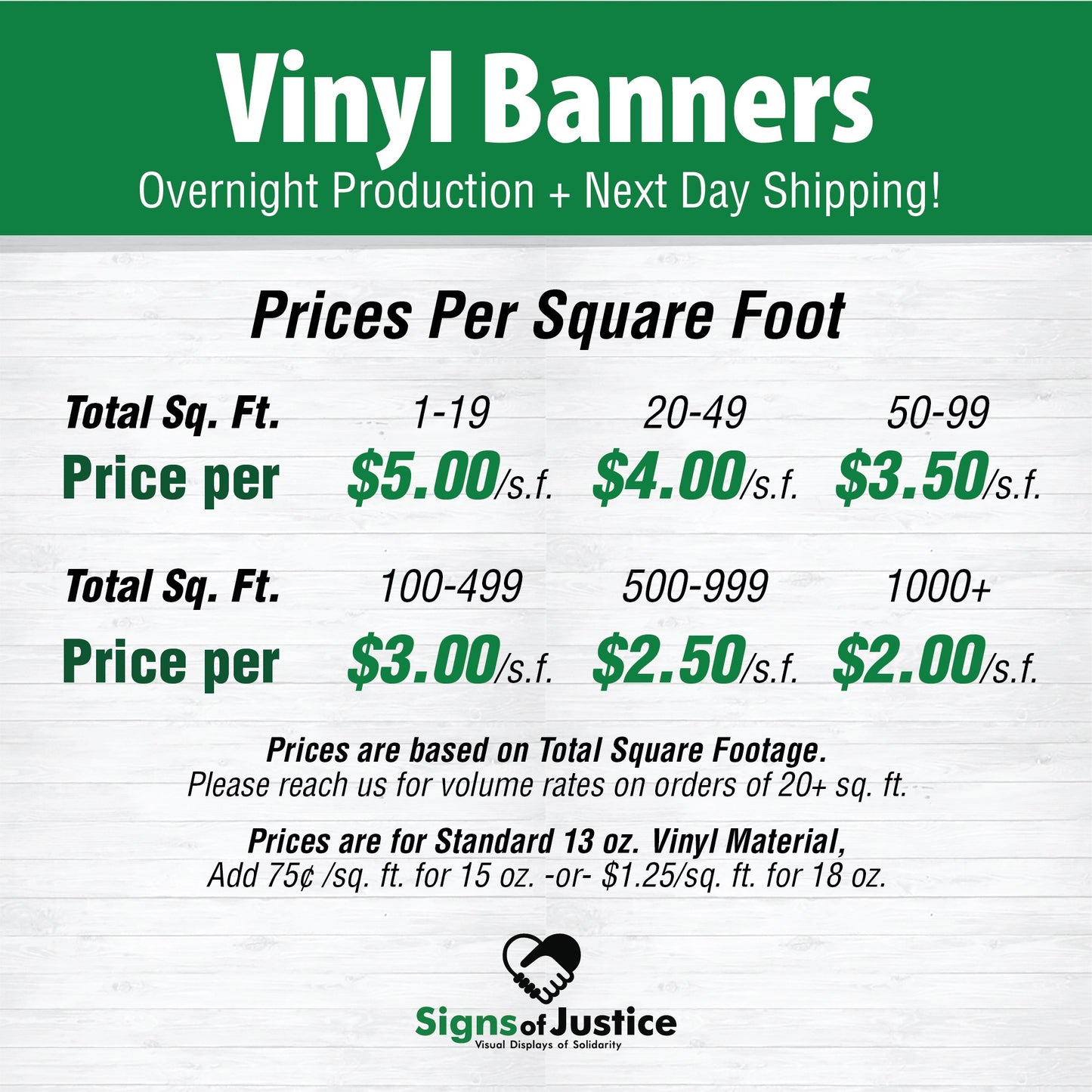 Vinyl Banners
