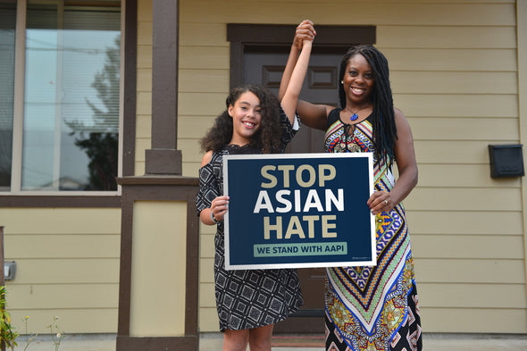 Stop Asian Hate Yard Sign