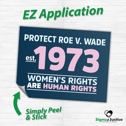 Protect Roe V. Wade Bumper Stickers