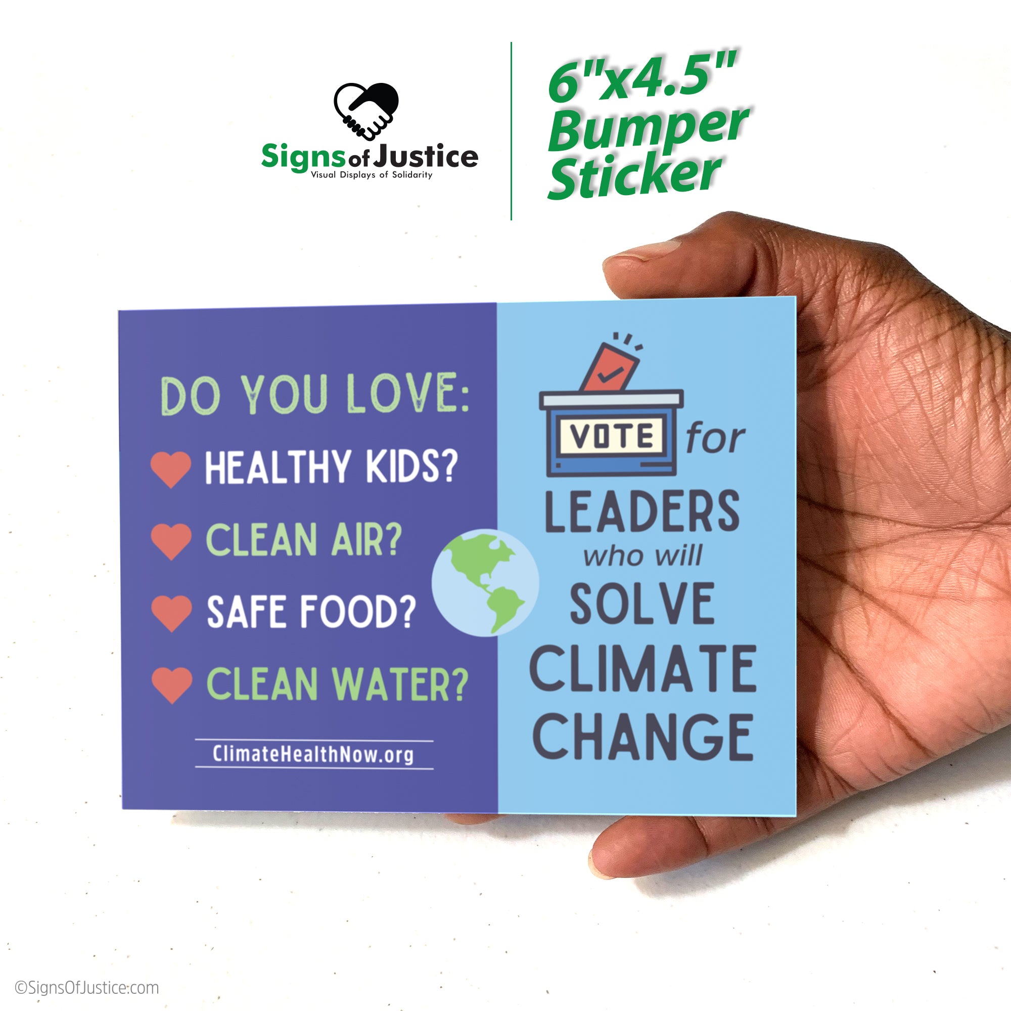 Climate Change Bumper Stickers – Signs Of Justice