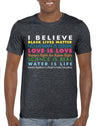 I / We Believe Unisex T-Shirt  (Heather Grey)