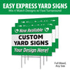 Custom 2-Sided Easy Express Yard Signs