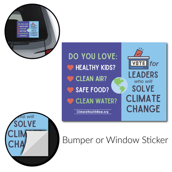 Climate Change Bumper Stickers