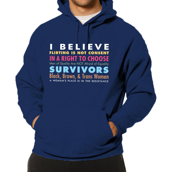I/We Believe Women Hoodie