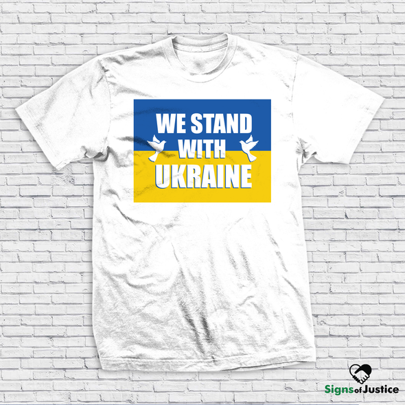 We Stand With Ukraine Unisex T-Shirt