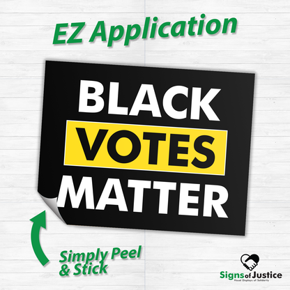 Black Votes Matter Bumper Stickers
