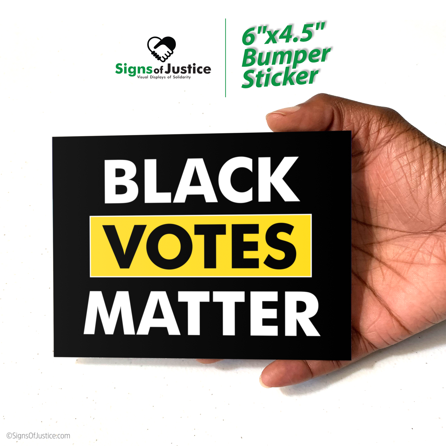 Black Votes Matter Bumper Stickers