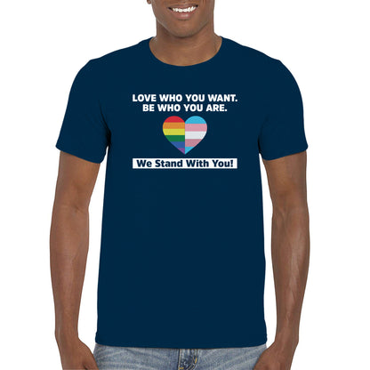 Love Who You Want Unisex T-Shirt