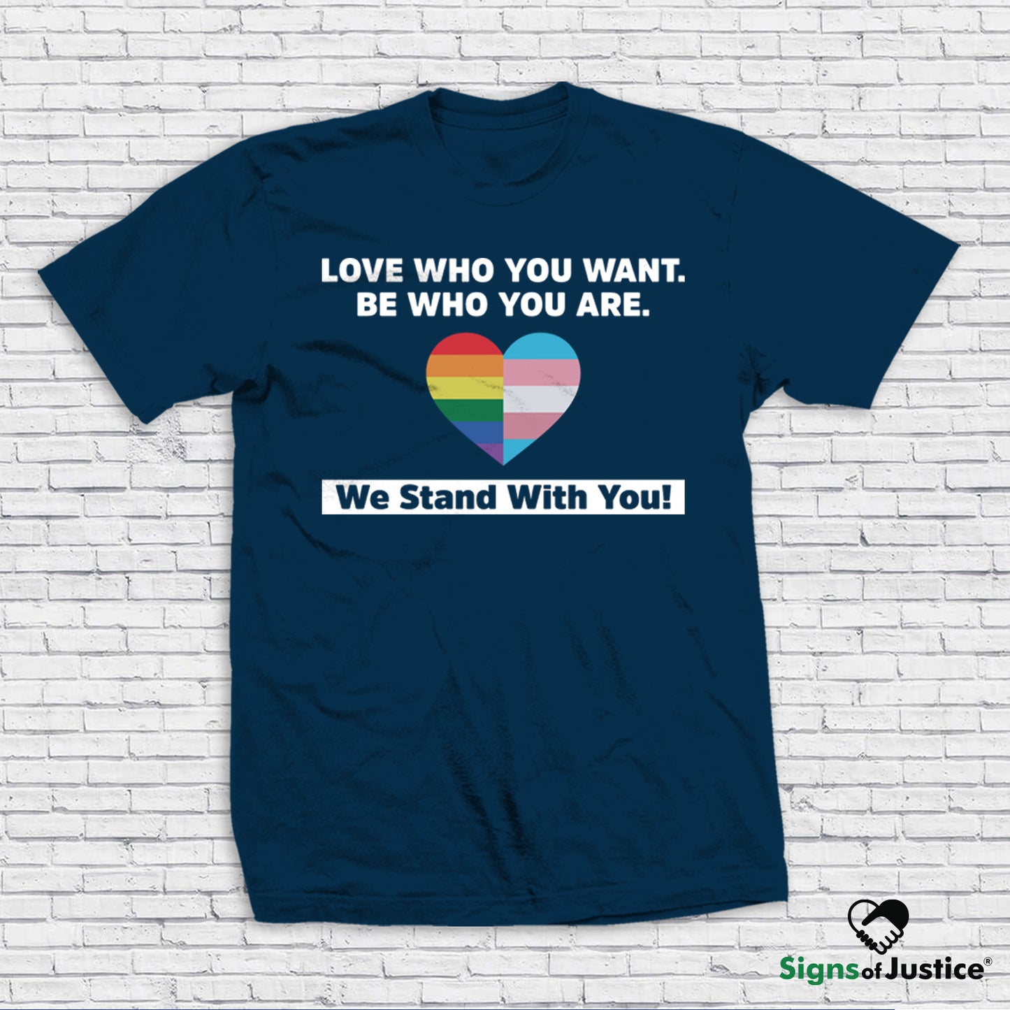Love Who You Want Unisex T-Shirt