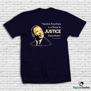 MLK Justice Unisex T-Shirt