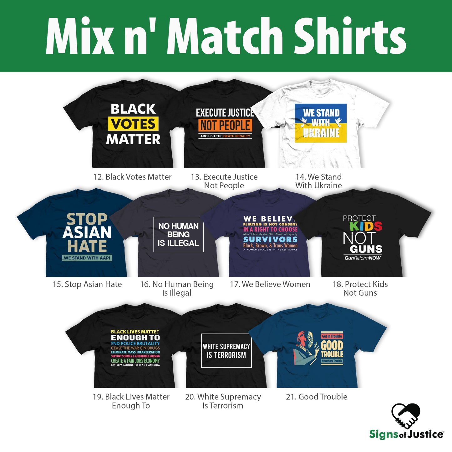 T Shirts - Mix n' Match