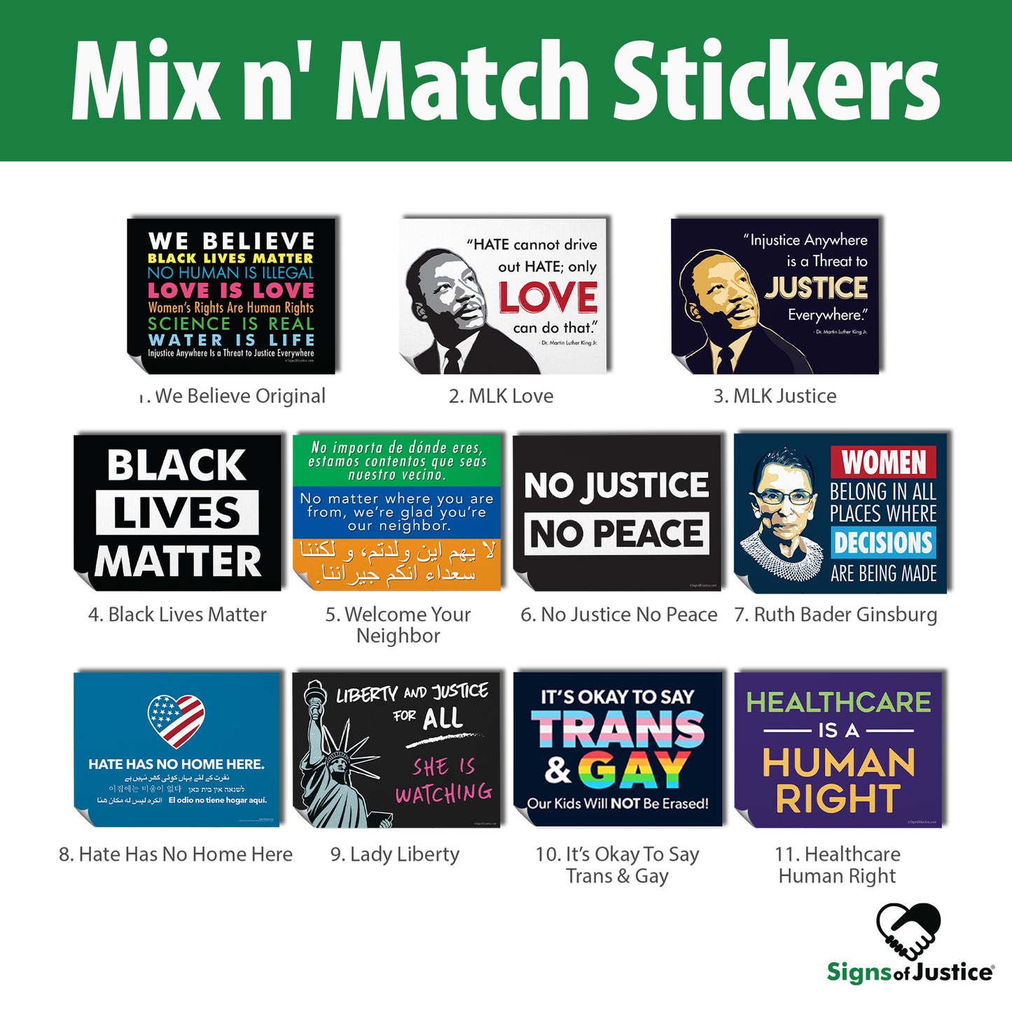 Bumper Stickers – Mix n' Match