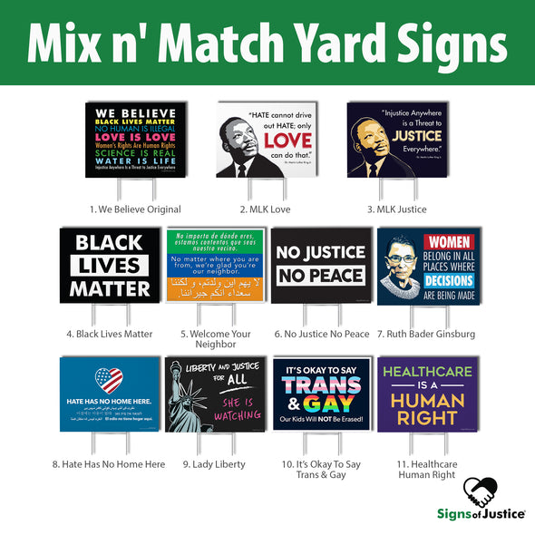Yard Sign – Mix n' Match