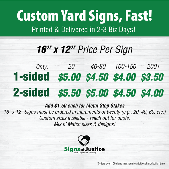 Yard Signs