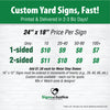 Yard Signs