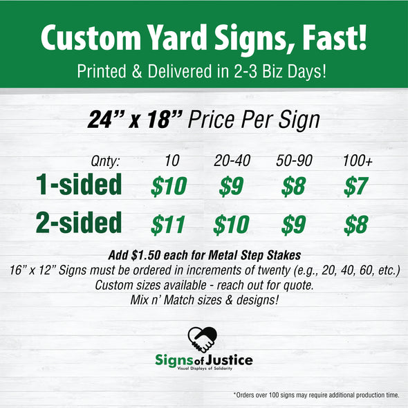 Yard Signs