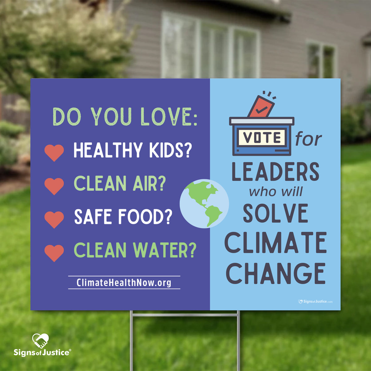"Climate Change" Yard Sign