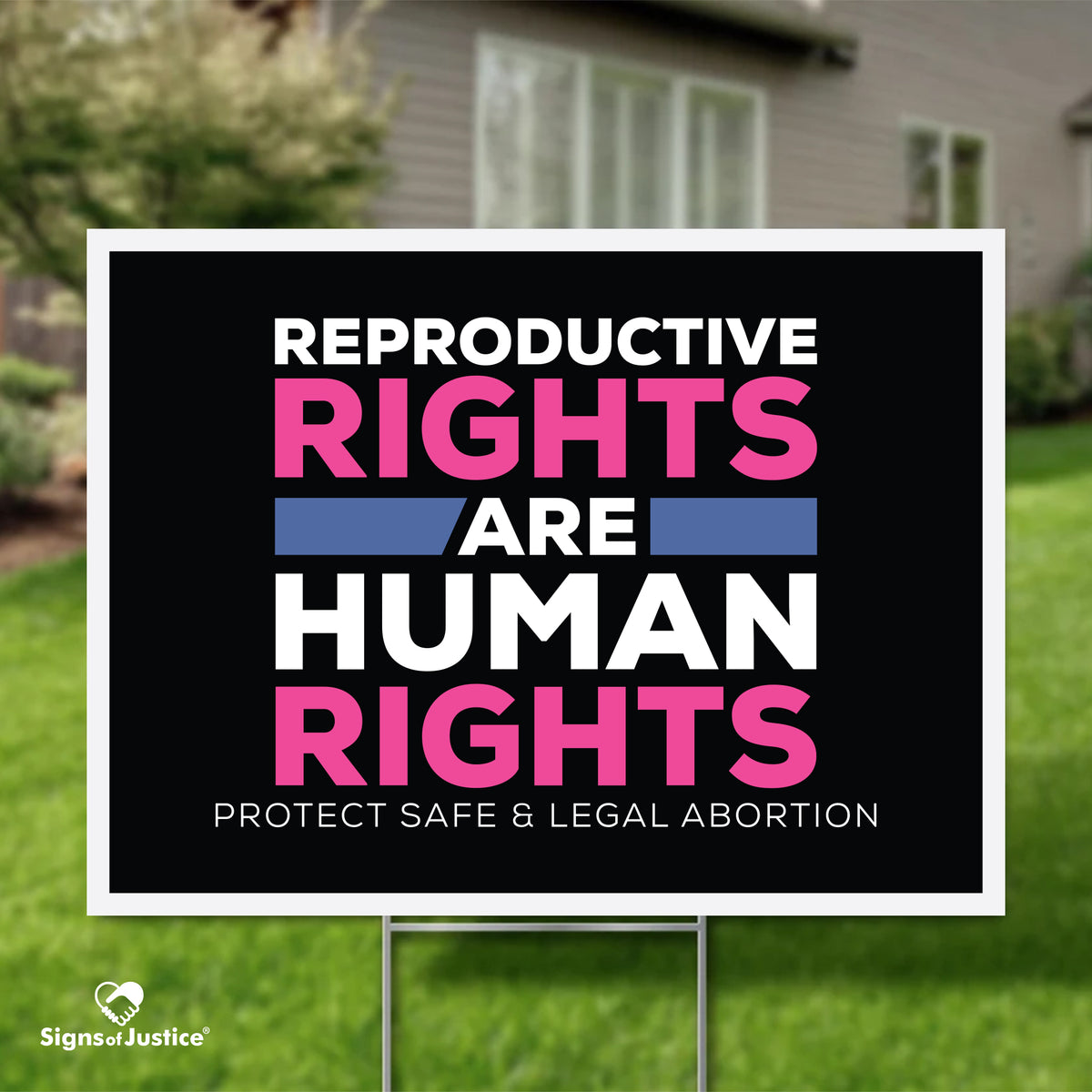"Reproductive Rights" Yard Sign