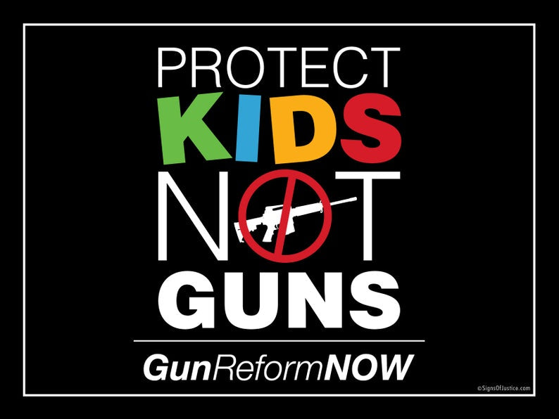Protect Kids Not Guns Bumper Stickers