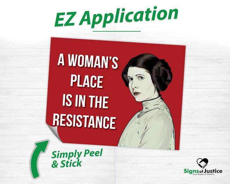 Princess Leia Bumper Stickers