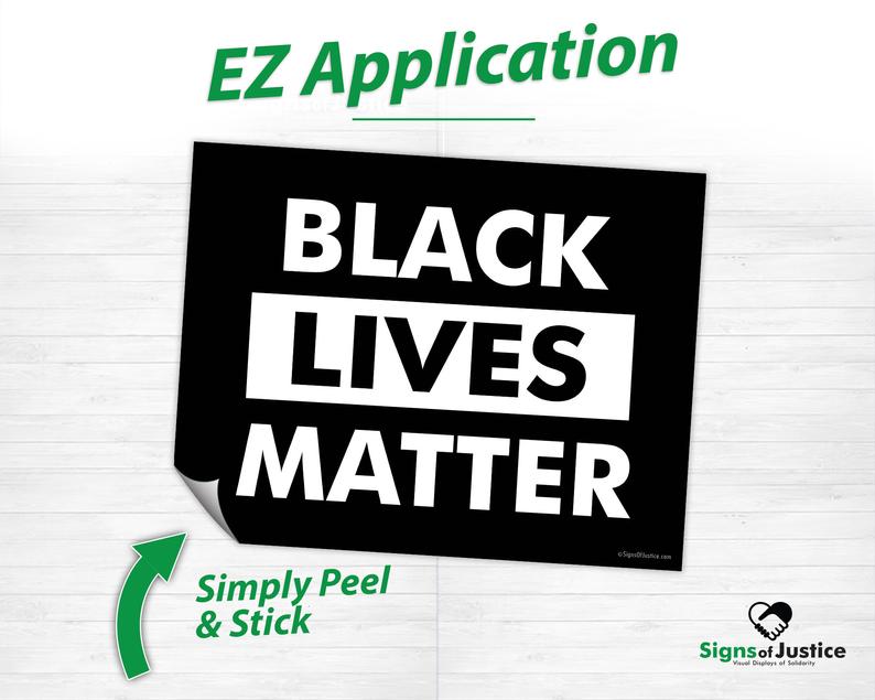 Black Lives Matter Bumper Stickers