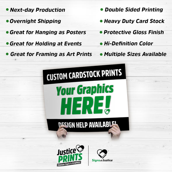 Cardstock Prints