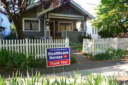 Healthcare Heroes Yard Sign