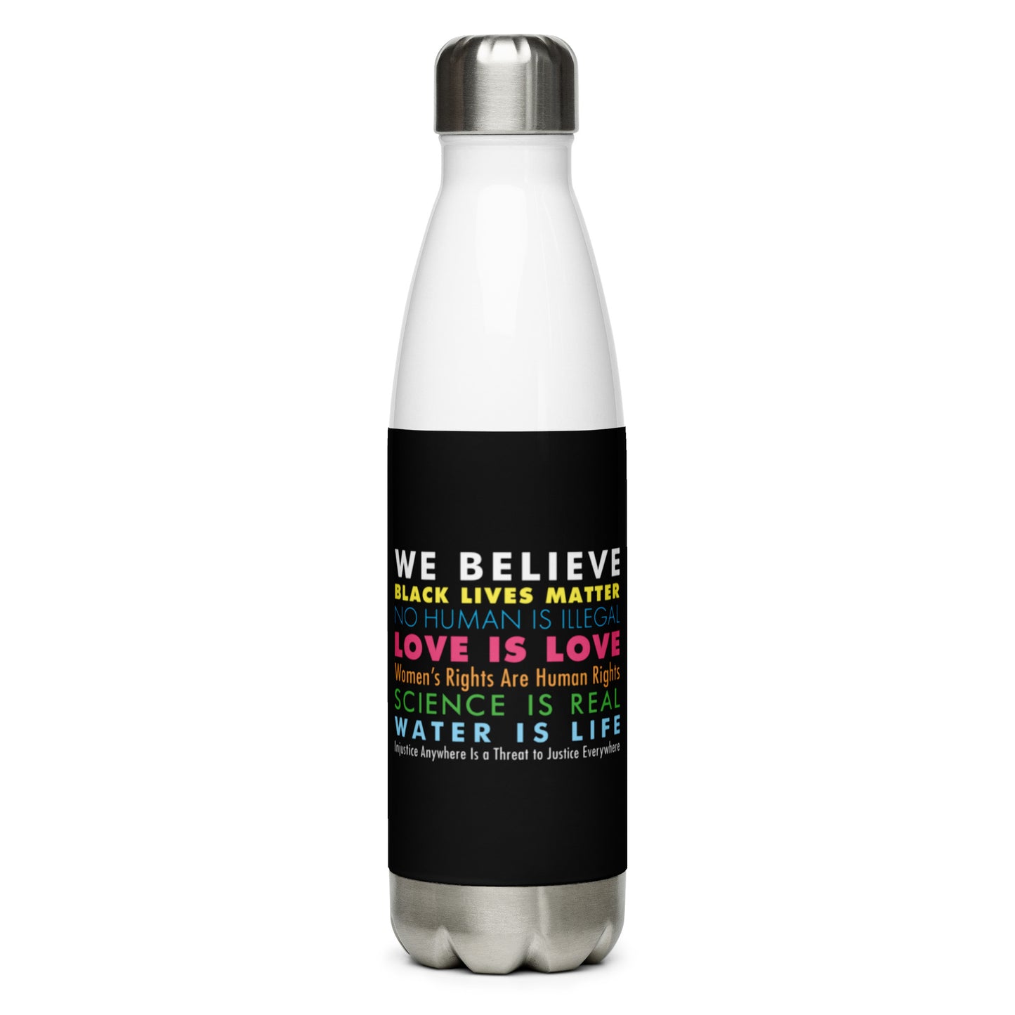 We Believe Women Water Bottle