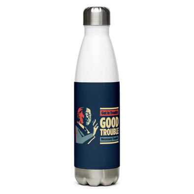 John Lewis: Good Trouble Water Bottle