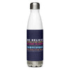 We Believe Water Bottle