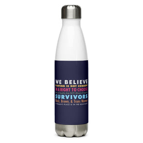 We Believe Water Bottle