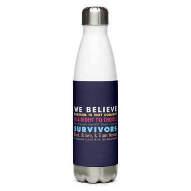 We Believe Water Bottle