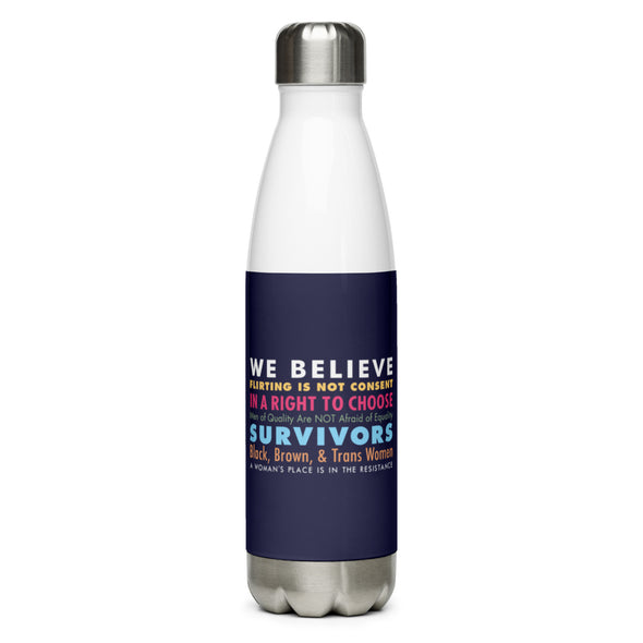 We Believe Water Bottle